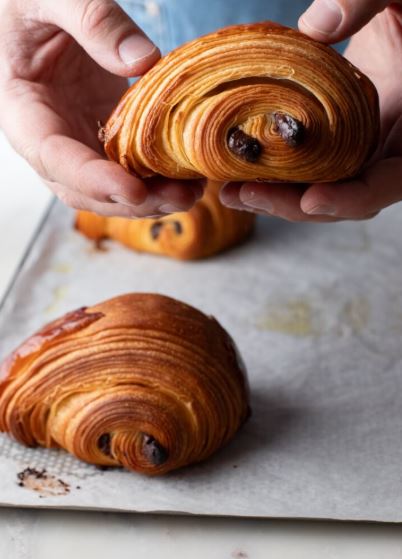 Napolitana de chocolate